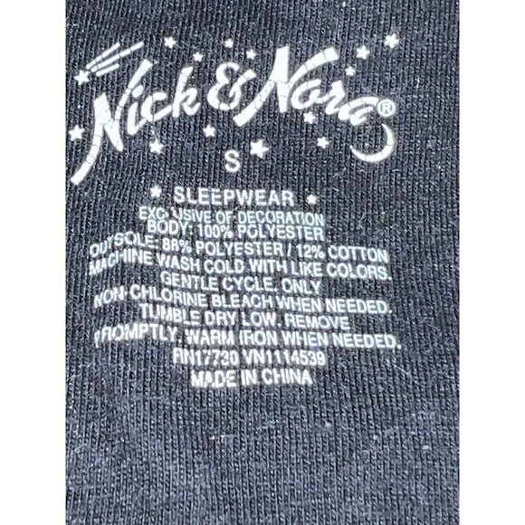 NICK & NORA Womens Leopard Print Footie Pajamas Cheetah One Piece Sz Small - Picture 12 of 12